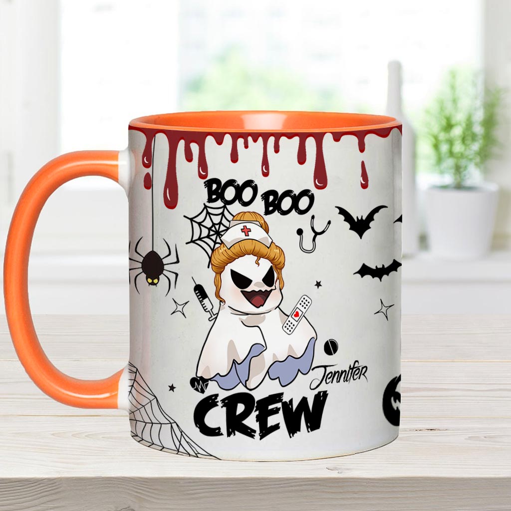 Mug personnalisé Boo Boo Crew - Thème infirmière