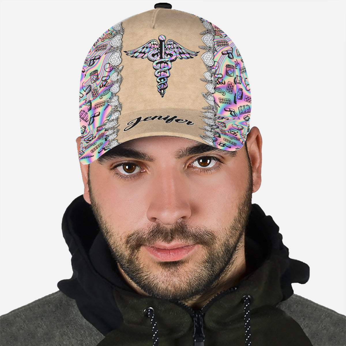 Vie d'infirmière - Casquette classique personnalisée pour infirmière
