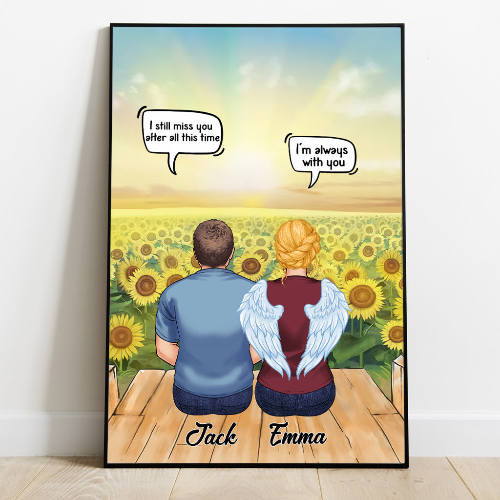Je parle encore de toi - Toile et affiche commémoratives personnalisées