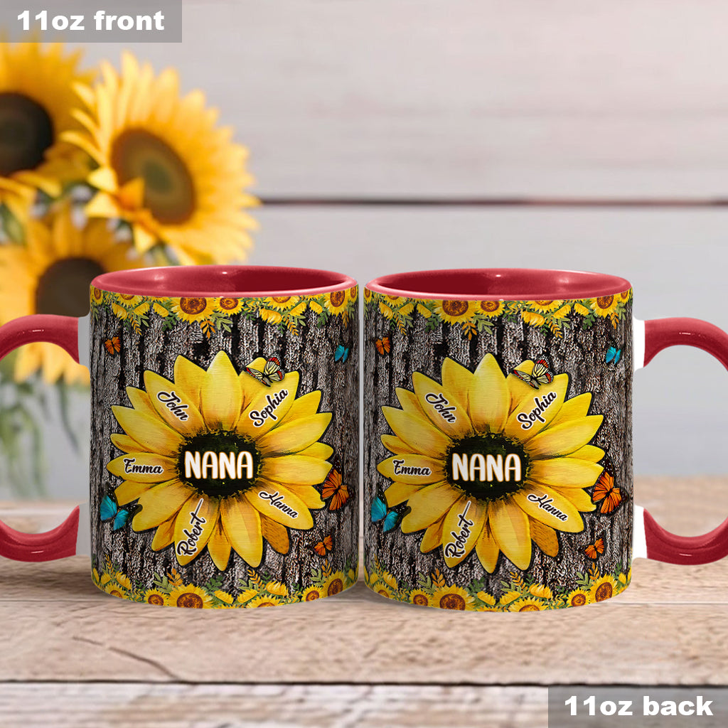 Mug personnalisé « Le jardin de mamie »