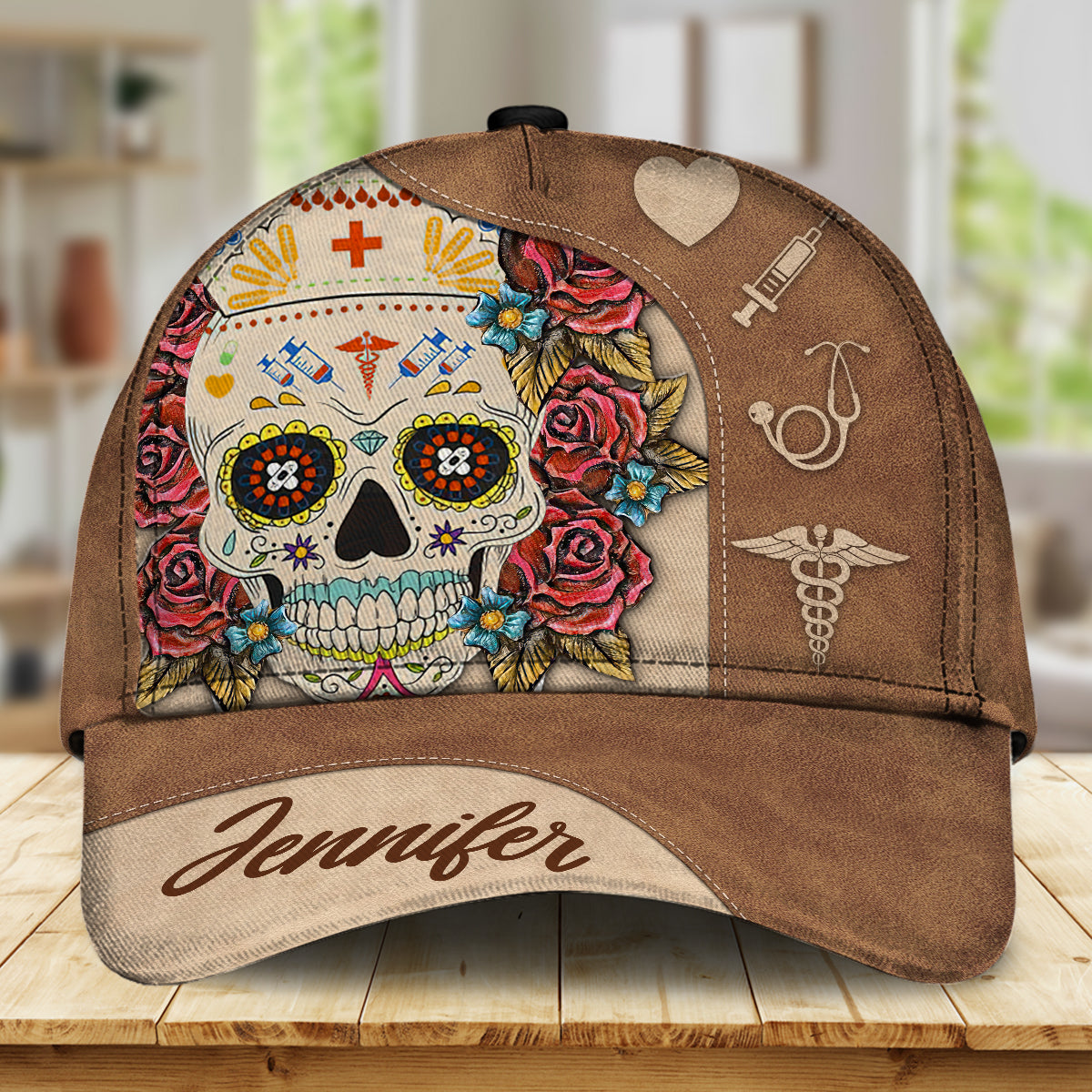 Vie d'infirmière - Casquette classique personnalisée pour infirmière