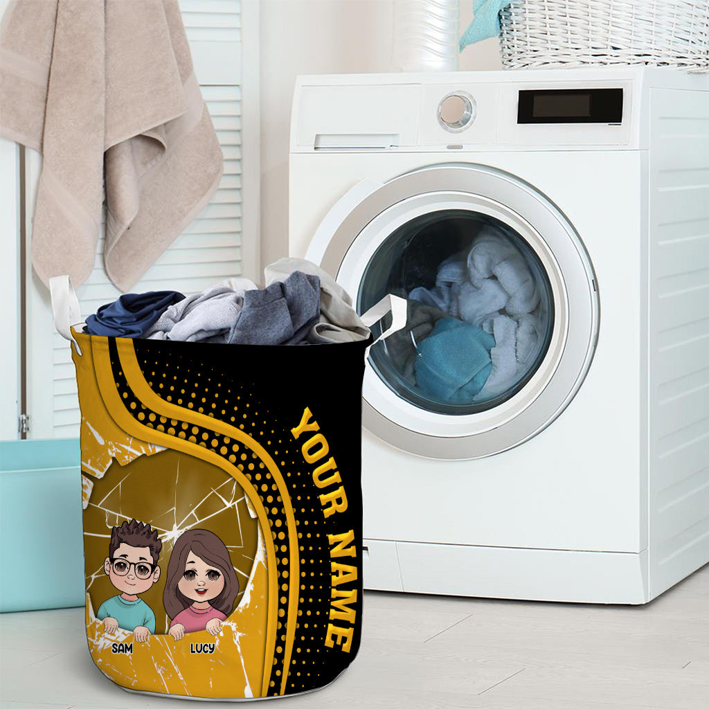 Meilleur papa du monde - Panier de rangement personnalisé pour papa