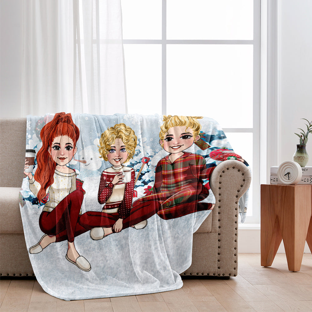 Mère et fille liées à jamais - Couverture personnalisée pour maman