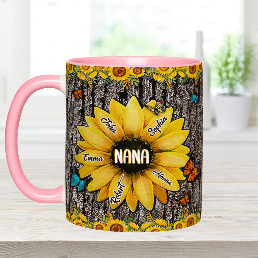 Mug personnalisé « Le jardin de mamie »