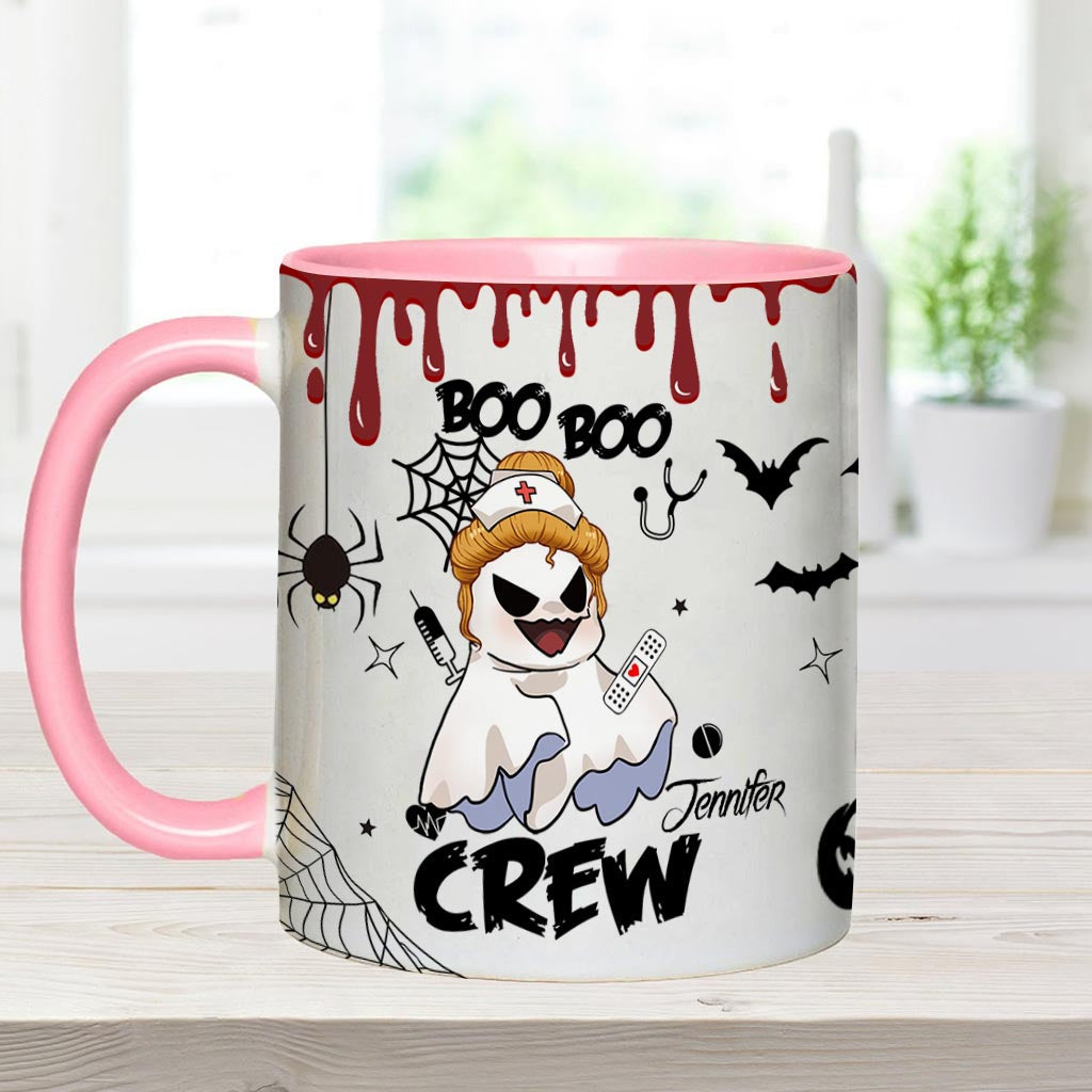 Mug personnalisé Boo Boo Crew - Thème infirmière