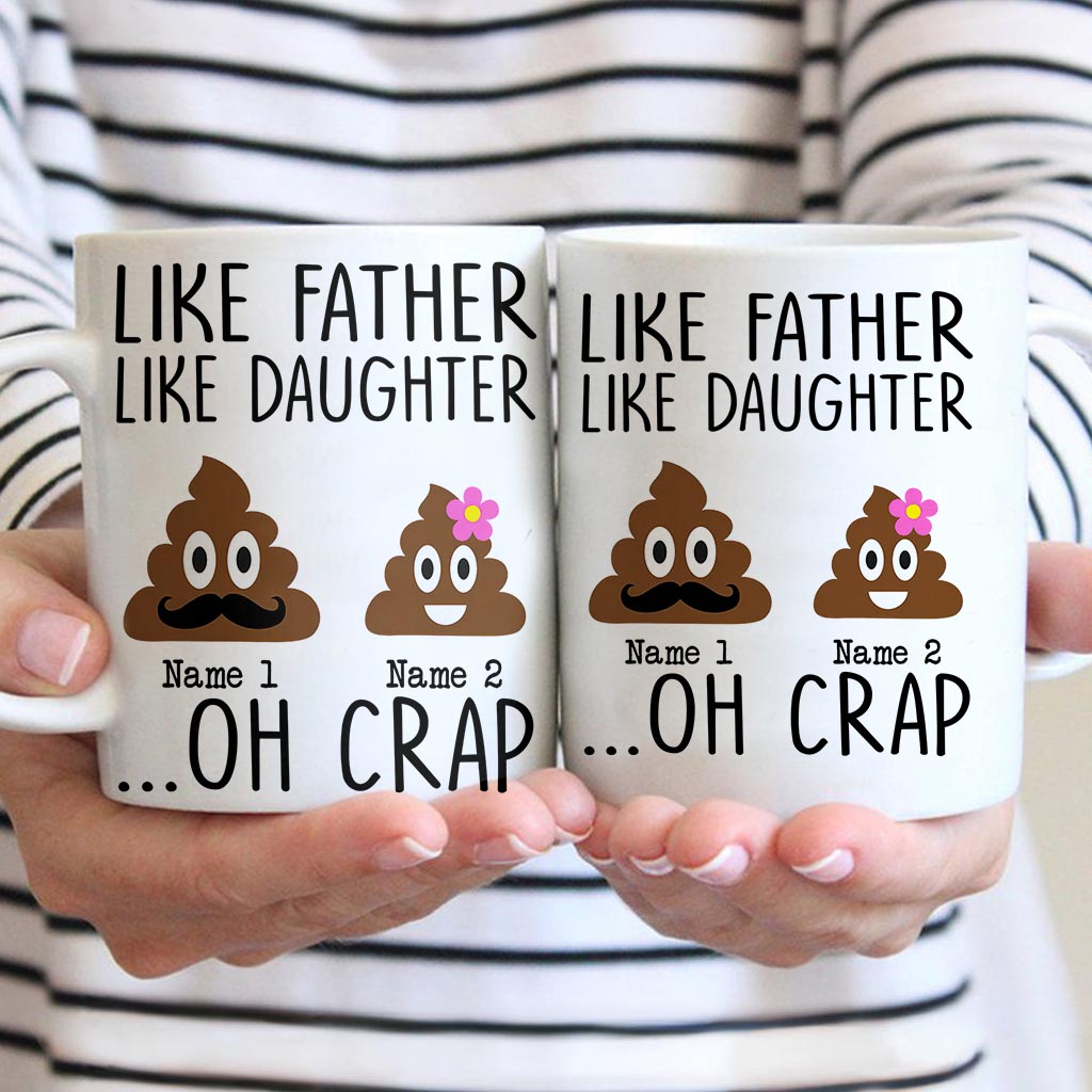 Telle mère, telle fille - Cadeau pour maman, fille, fils, papa - Mug personnalisé