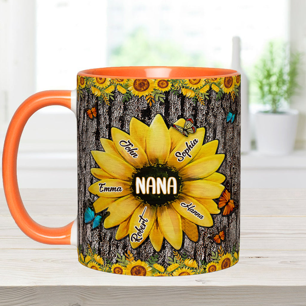 Mug personnalisé « Le jardin de mamie »