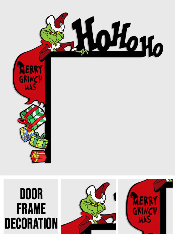 Merry Christmas - Stole Christmas Door Frame Decoration