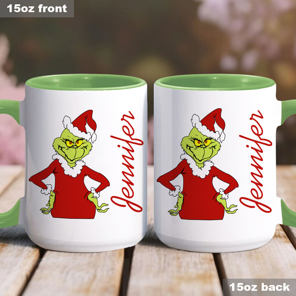 I'm The Mean One - Stole Christmas Accent Mug