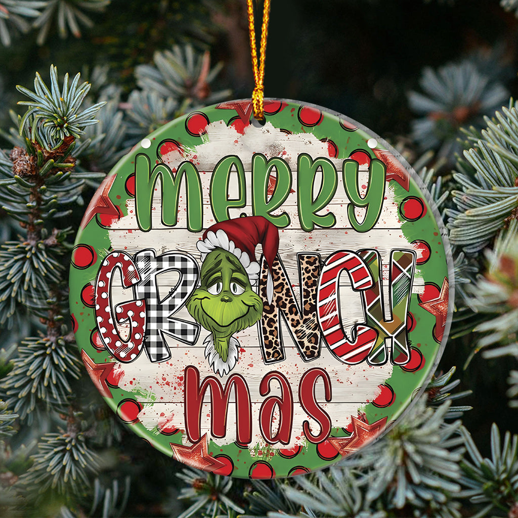 Merry Christmas - Stole Christmas Ornament