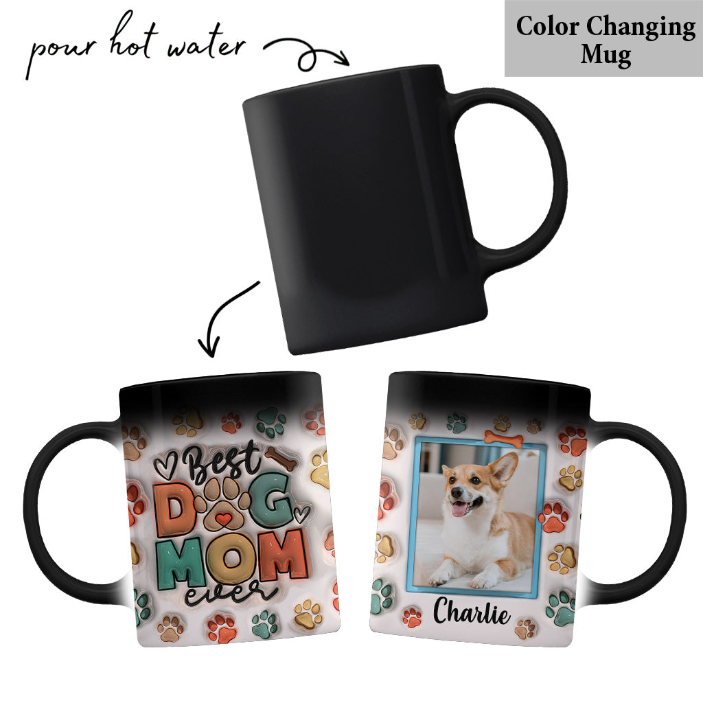 Lovely Dog/Cat Face - Personalized Dog Mug