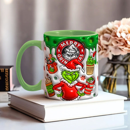 Merry Grinchmas - Stole Christmas Accent Mug