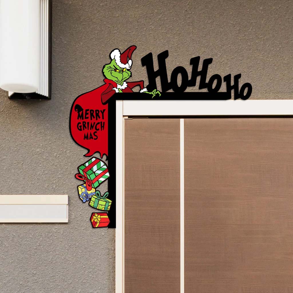 Merry Christmas - Stole Christmas Door Frame Decoration