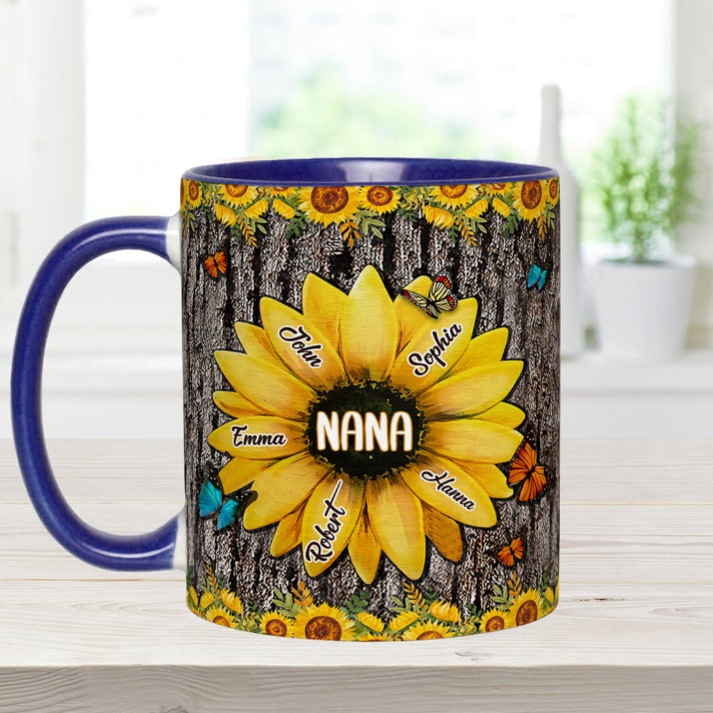 Mug personnalisé « Le jardin de mamie »