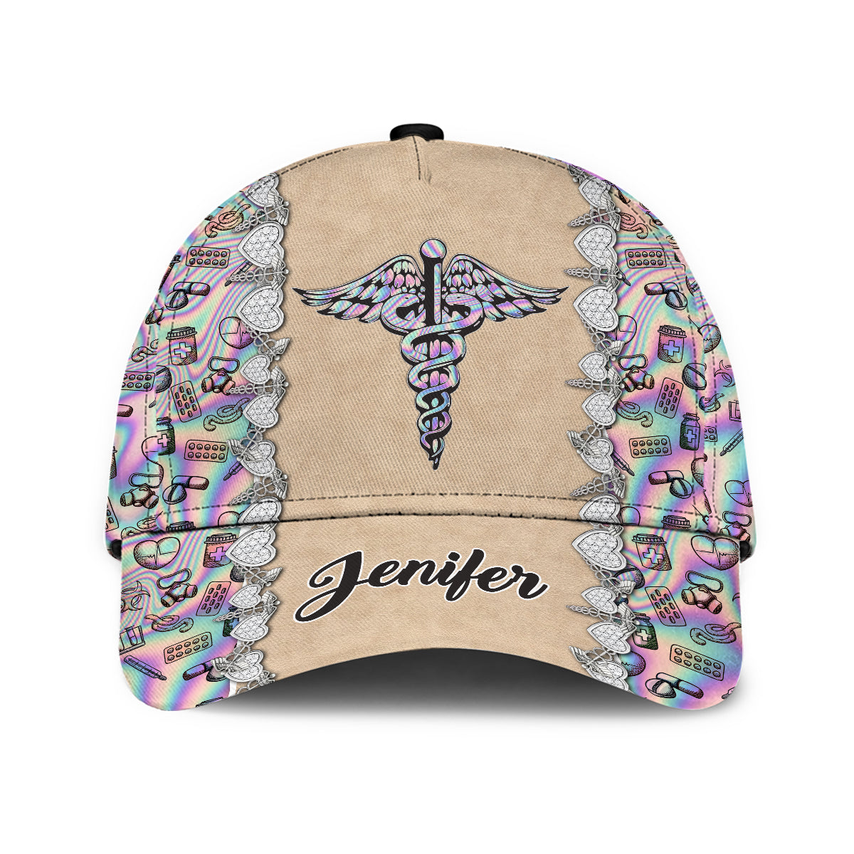 Vie d'infirmière - Casquette classique personnalisée pour infirmière