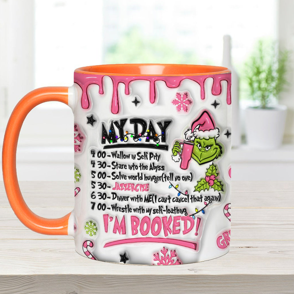 Je suis réservé(e) - Mug de Noël personnalisé avec étole