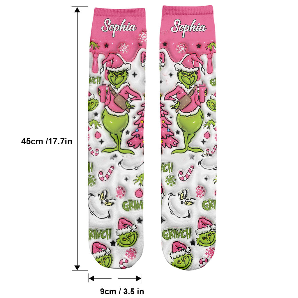 Chaussettes personnalisées avec n'importe quel nom