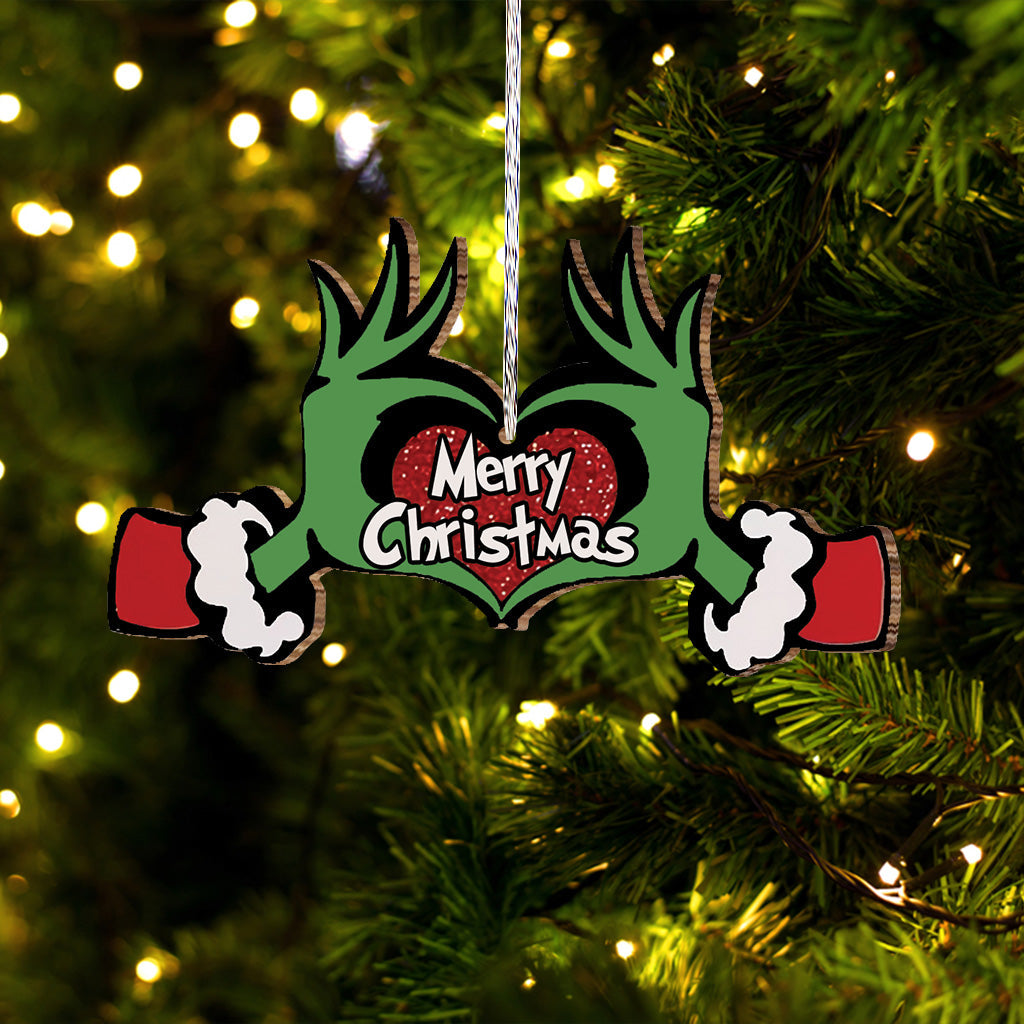 Merry Christmas - Personalized Stole Christmas Ornament