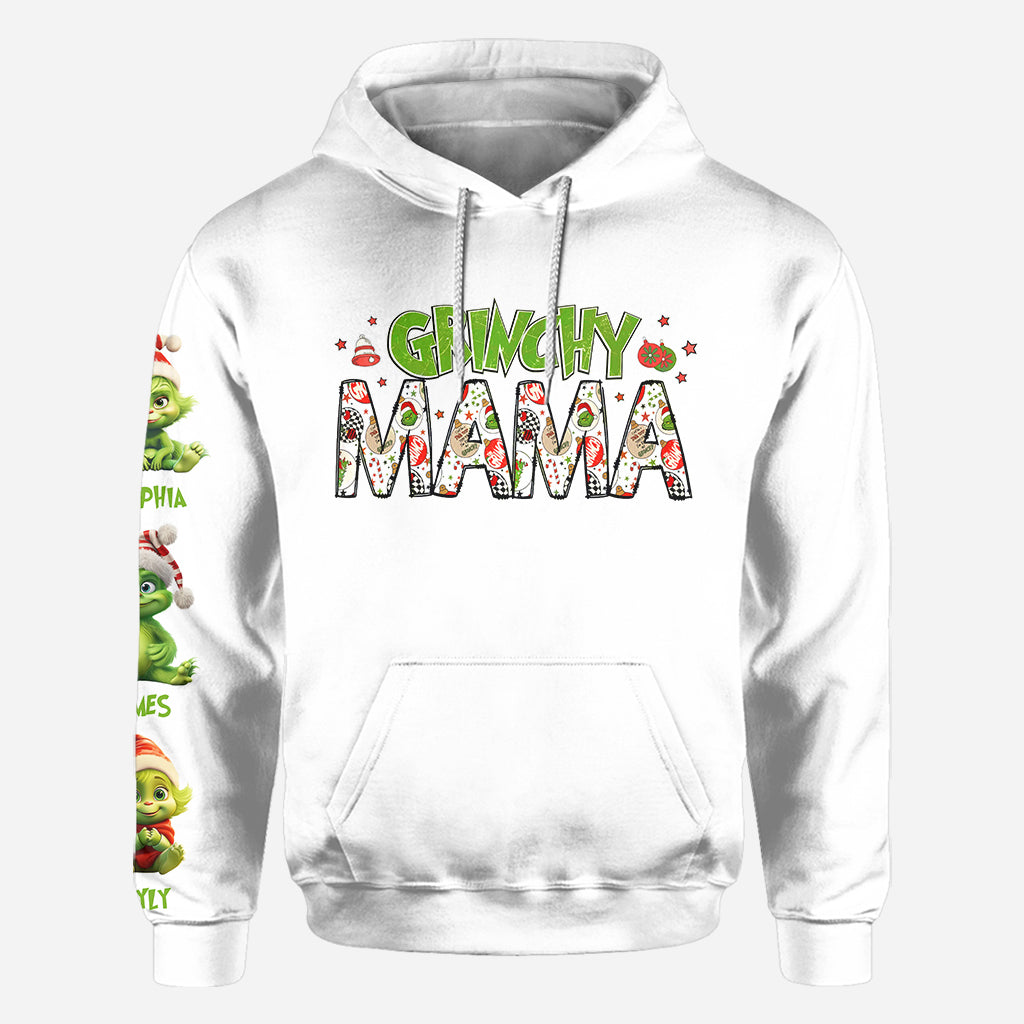 Grinch Mama - Personalized Stole Christmas All Over Shirt