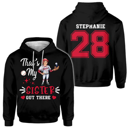 Mon joueur préféré - T-shirt de baseball personnalisé intégral