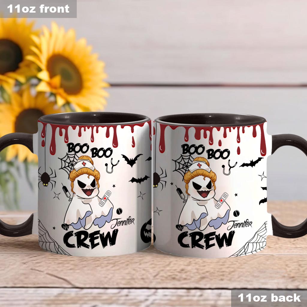 Mug personnalisé Boo Boo Crew - Thème infirmière