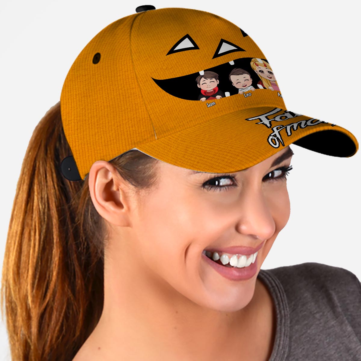 Père des Monstres - Casquette Classique Personnalisée pour Père