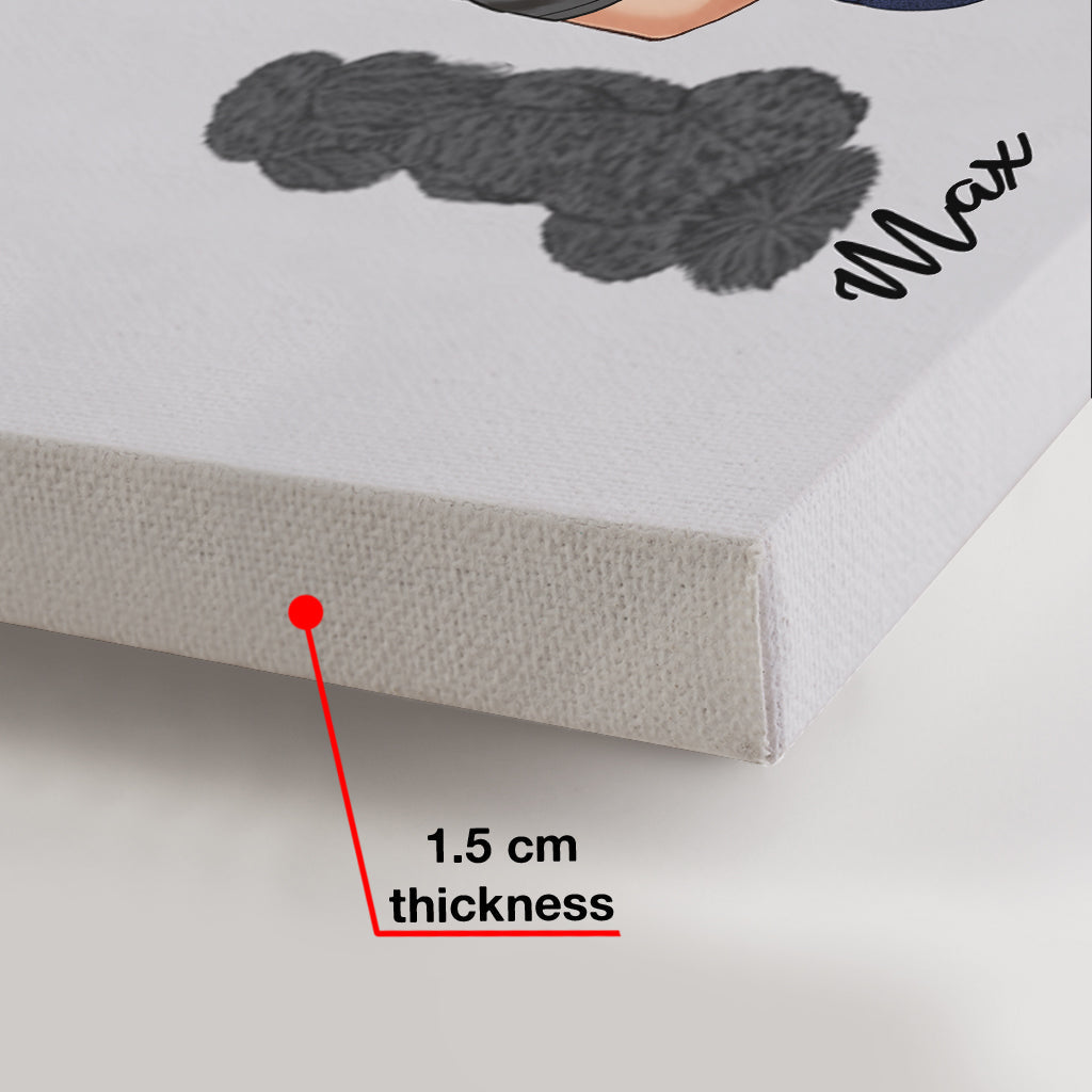 Pour toujours ton bébé - Toile et affiche personnalisées pour maman