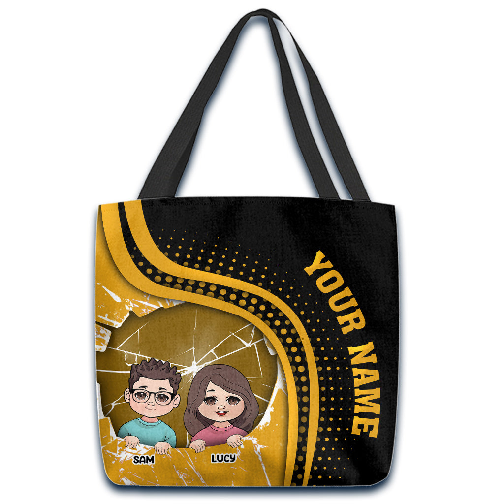 Meilleur papa du monde - Sac fourre-tout personnalisé pour papa