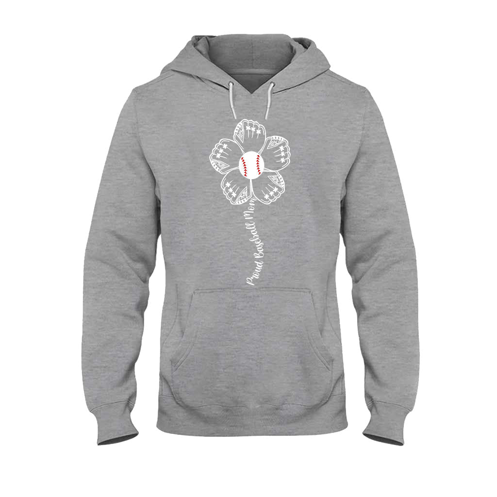 Fière famille de baseball - T-shirt et sweat à capuche de baseball personnalisés
