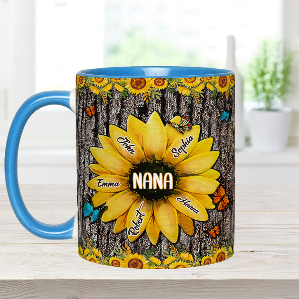 Mug personnalisé « Le jardin de mamie »