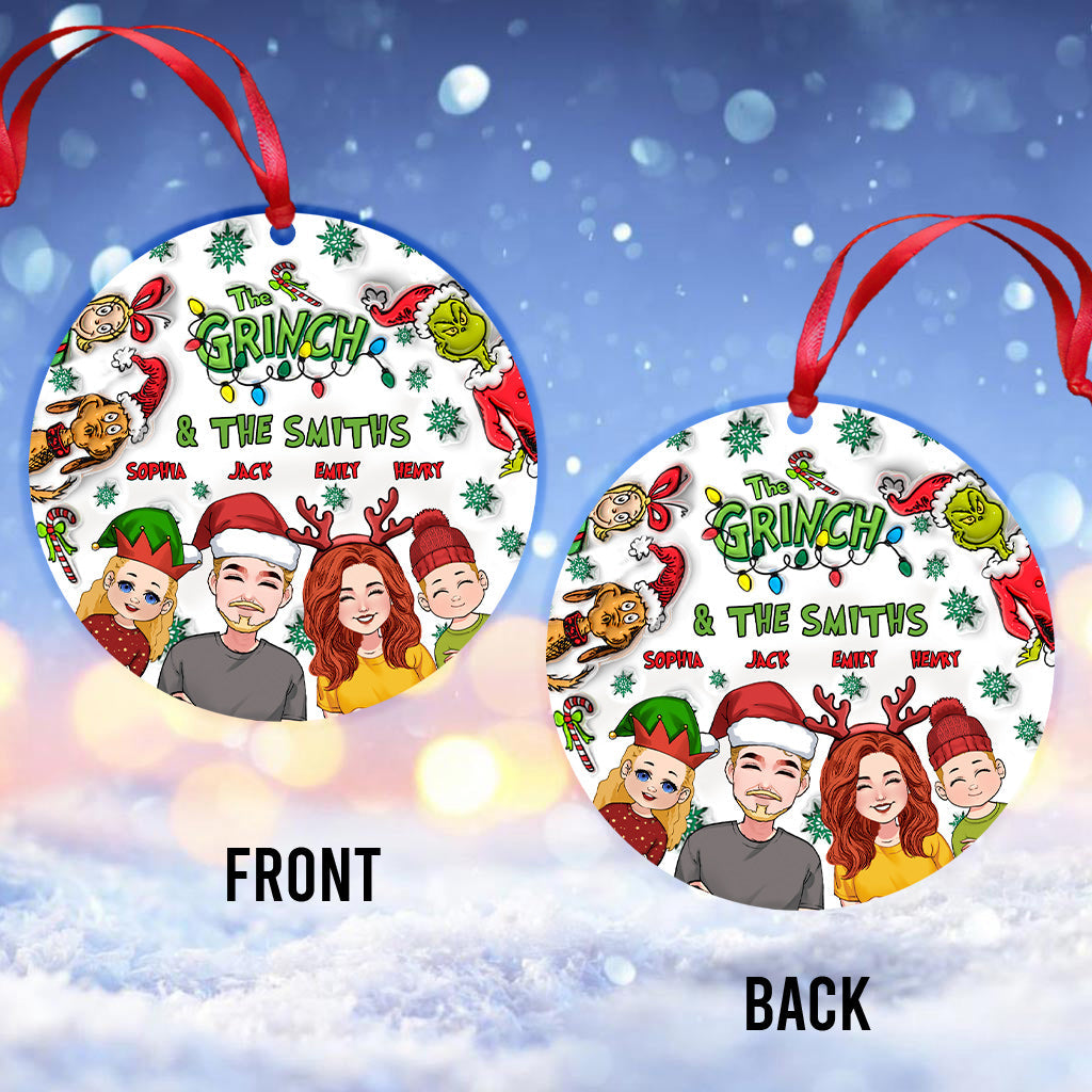 Merry Christmas - Personalized Stole Christmas Ornament