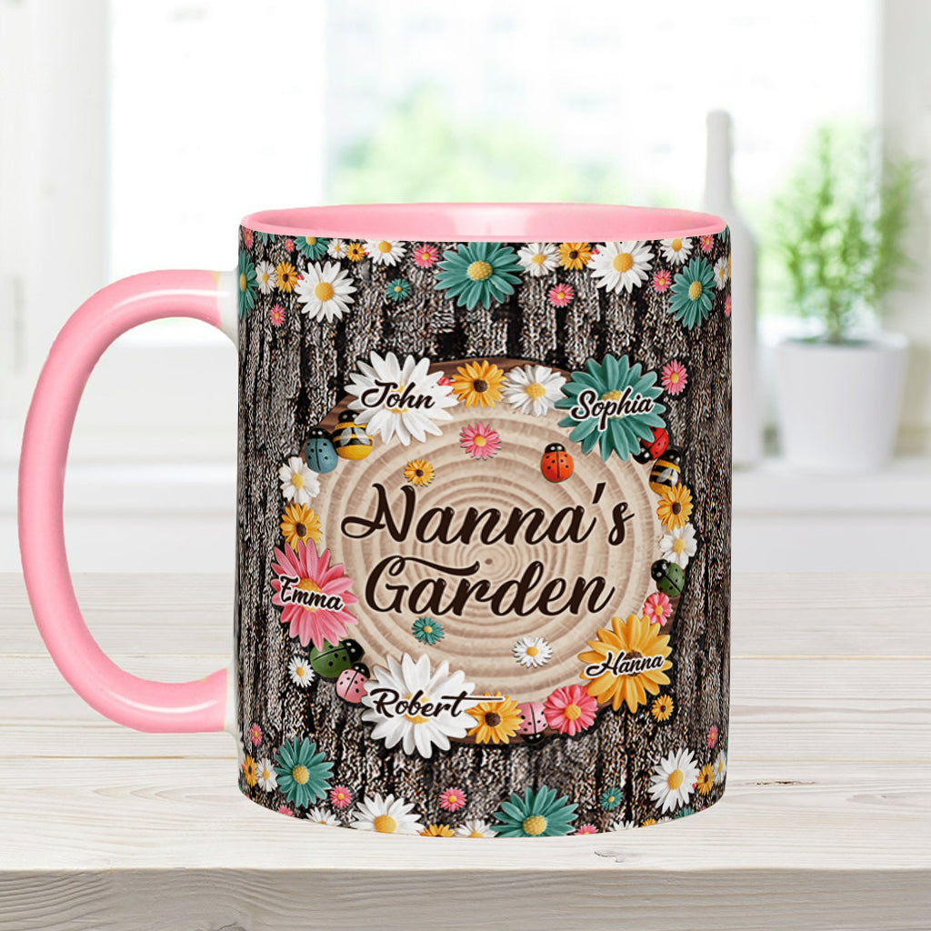 Mug personnalisé « Le jardin de mamie »