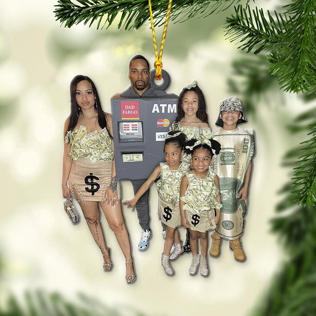 Joyeux Noël - Ornement familial personnalisé