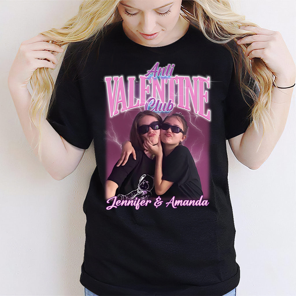 Anti Valentine Club - Personalized Bestie T-shirt And Hoodie