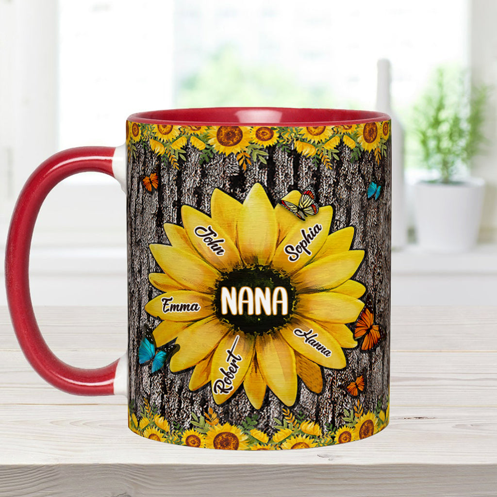 Mug personnalisé « Le jardin de mamie »