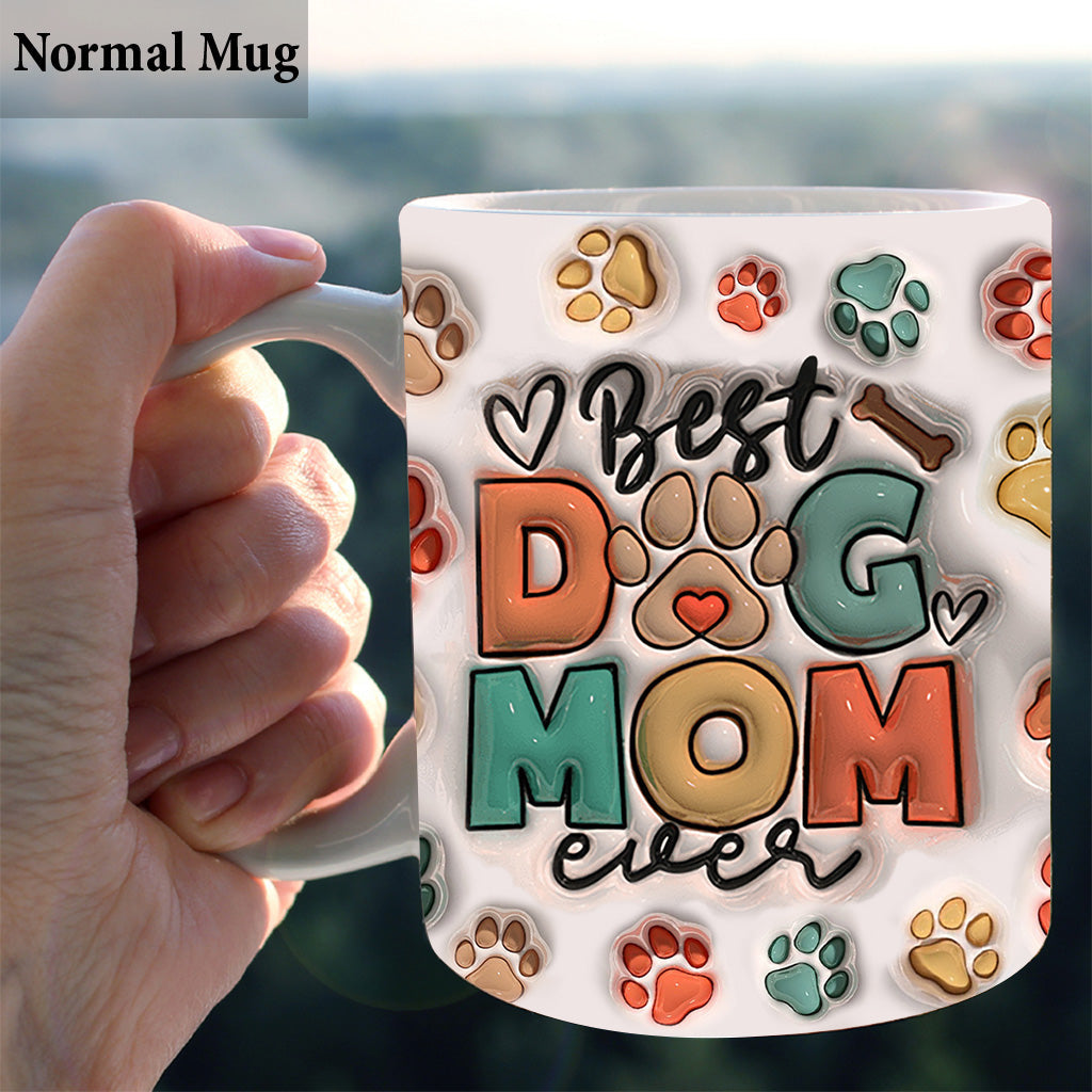 Lovely Dog/Cat Face - Personalized Dog Mug