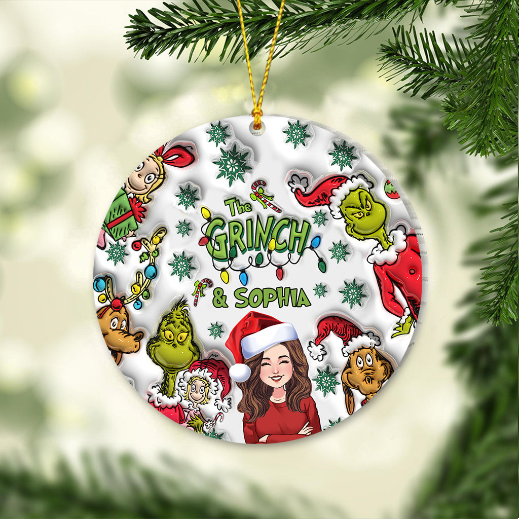 Joyeux Noël - Ornement de Noël personnalisé en forme d'étole