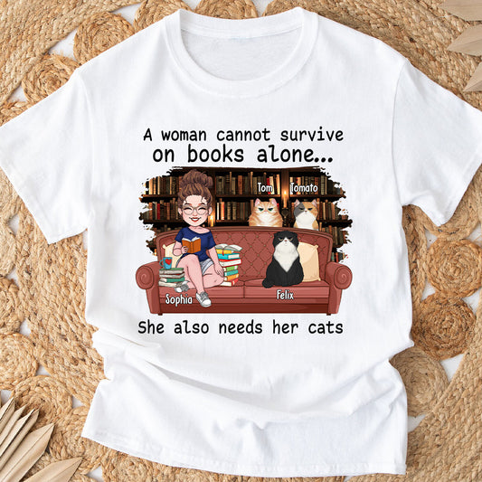 Juste une fille qui aime les livres - T-shirt et sweat à capuche personnalisés « Juste une fille qui aime les livres »