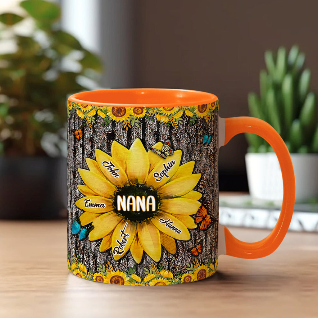 Mug personnalisé « Le jardin de mamie »