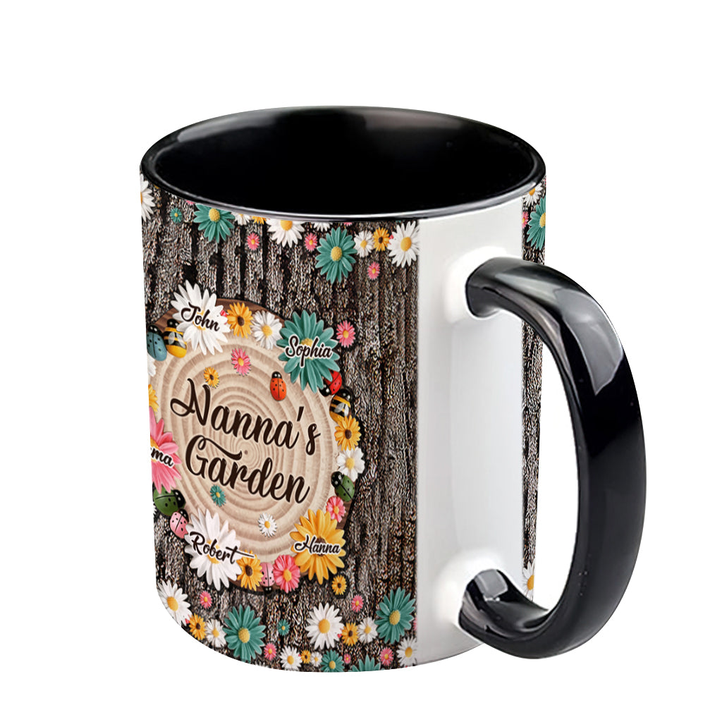 Mug personnalisé « Le jardin de mamie »