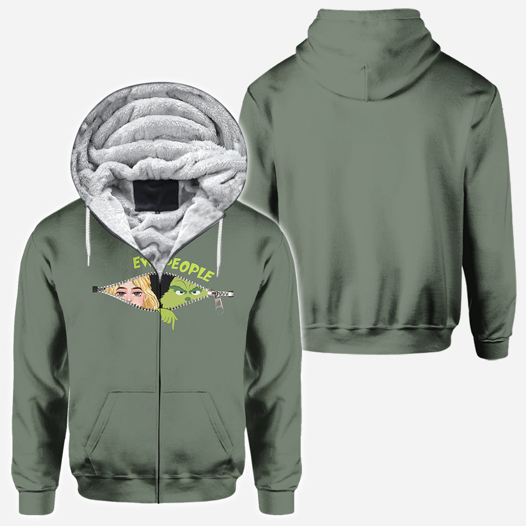 Ew People Green Mischief - T-shirt personnalisé « Volé Noël »