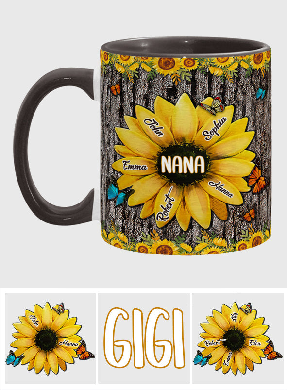 Mug personnalisé « Le jardin de mamie »