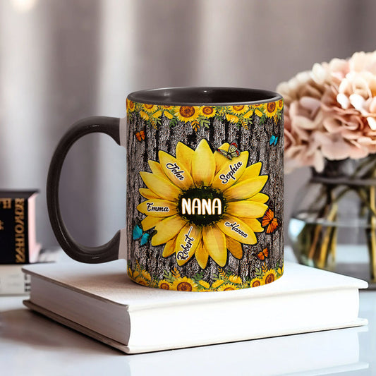 Mug personnalisé « Le jardin de mamie »