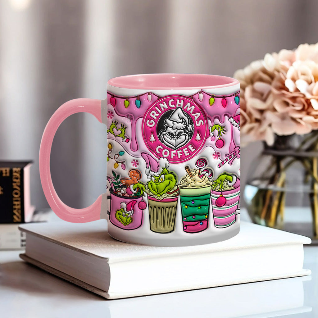 Grinchmas Coffee - Personalized Stole Christmas Accent Mug