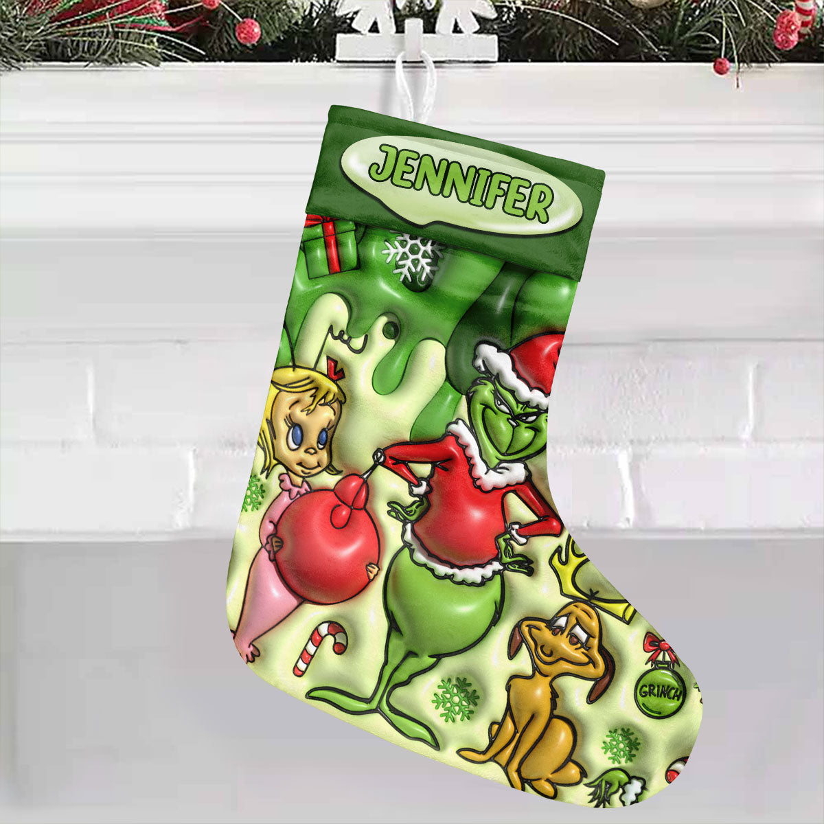 Merry Christmas - Personalized Stole Christmas Christmas Stockings