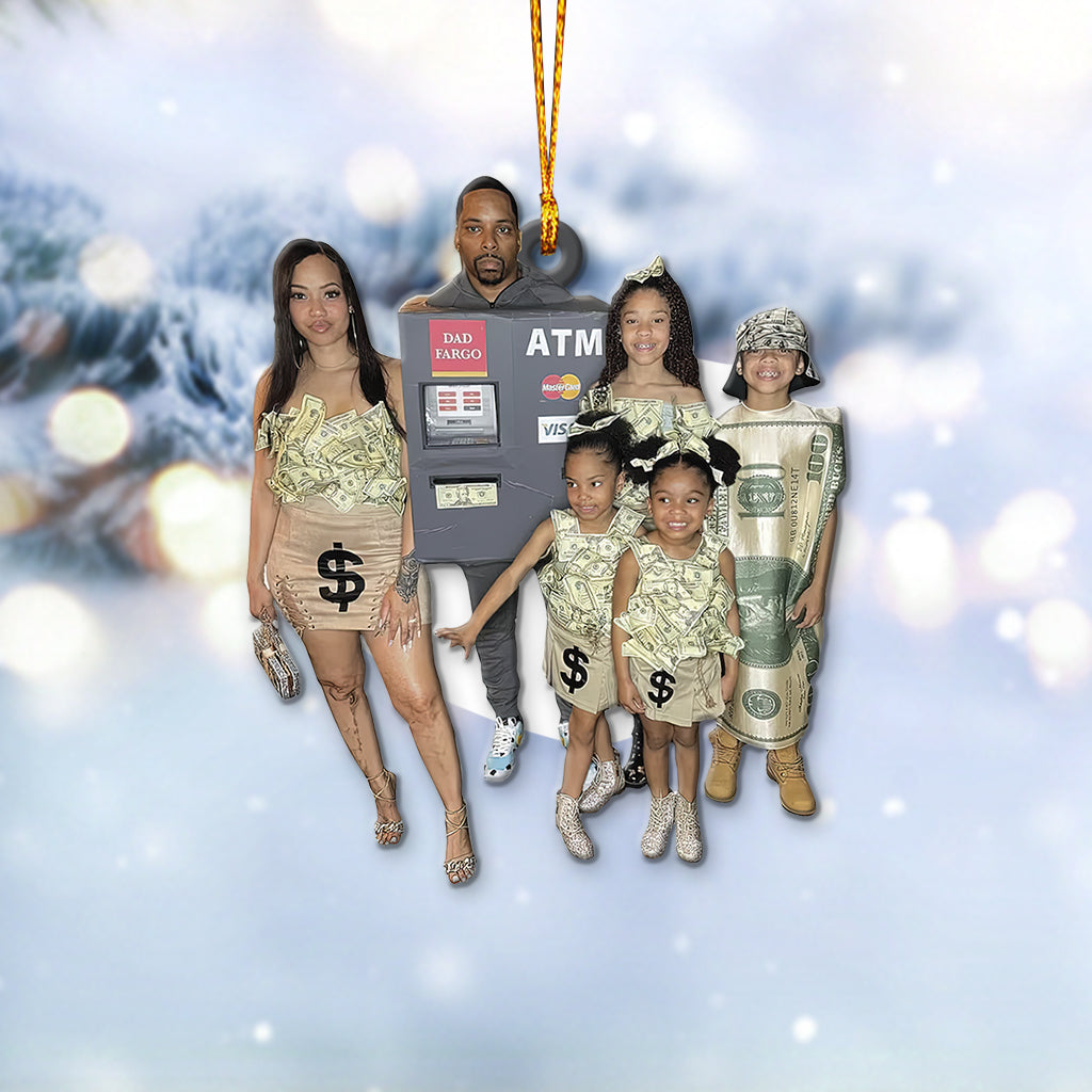 Joyeux Noël - Ornement familial personnalisé