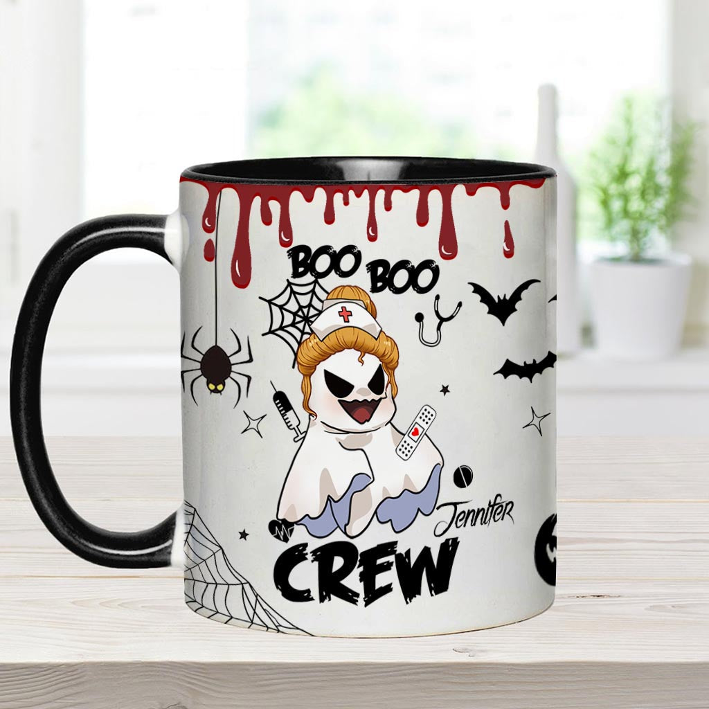 Mug personnalisé Boo Boo Crew - Thème infirmière