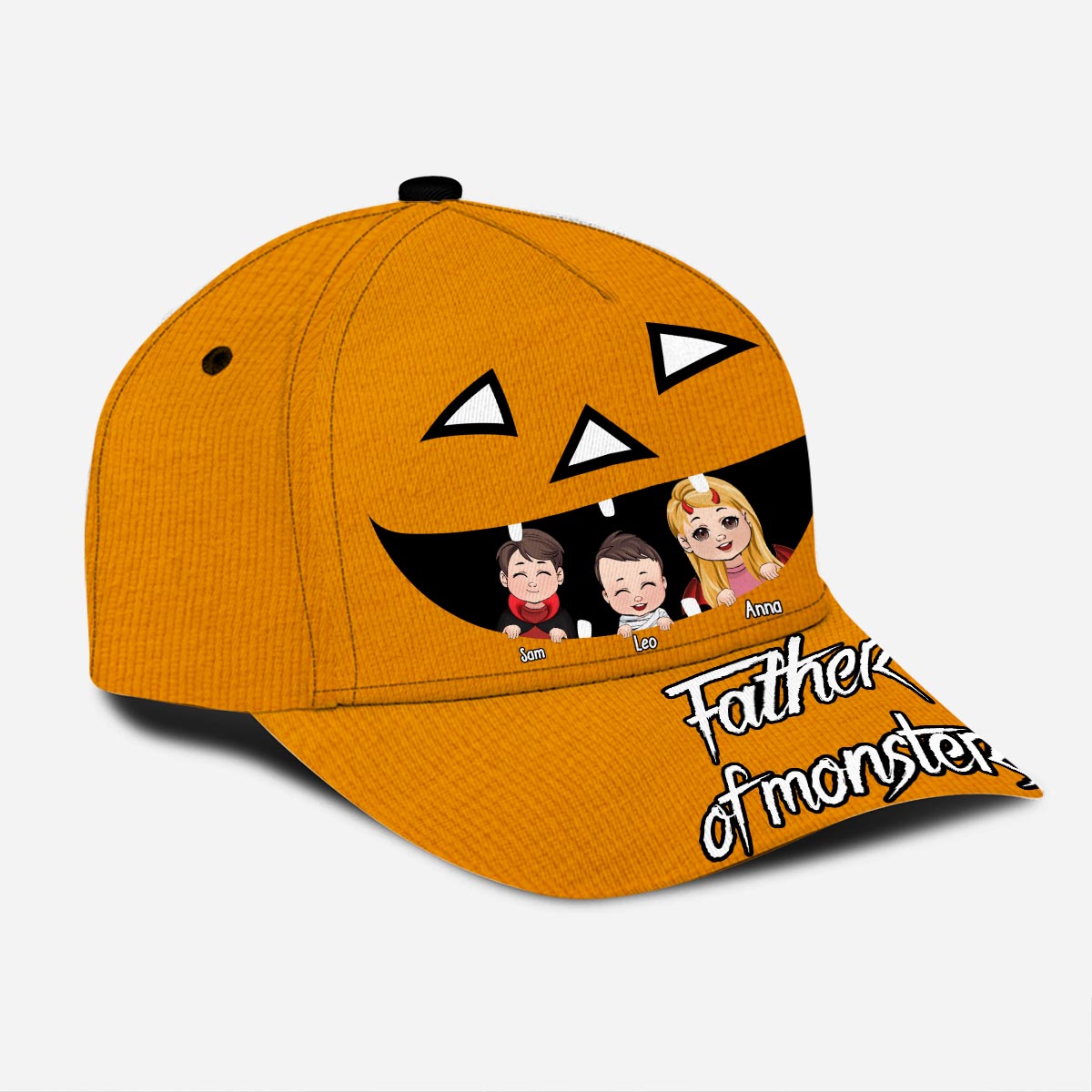 Père des Monstres - Casquette Classique Personnalisée pour Père