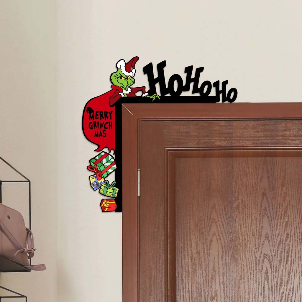 Merry Christmas - Stole Christmas Door Frame Decoration