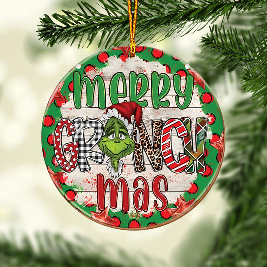 Merry Christmas - Stole Christmas Ornament